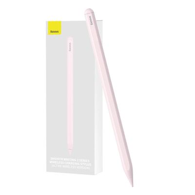Bezdrôtové nabíjanie stylusu pre telefón / tablet Baseus Smooth Writing (ružový)