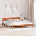 vidaXL Rám postele Včelí hnedý 180 x 200 cm Masívne borovicové drevo