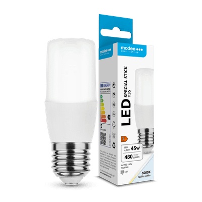 Modee Smart Lighting LED Special Stick žiarovka E27 4,9W studená biela (ML-T356000K4,9WE27N)