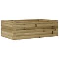vidaXL Záhradný kvetináč 70x40x23 cm impregnovaná borovica