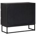 vidaXL Zásuvkový kabinet Čierny 75 x 30 x 65 cm