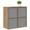 vidaXL Servírovacia skriňa Remeselný dub 68,5 x 32 x 67 cm