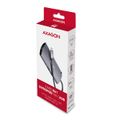 AXAGON HMC-6M2, USB 3.2 Gen 1 hub, 2x USB-A, HDMI, RJ-45 GLAN, SATA M.2, PD 100W, kábel USB-C 18 cm Dokovacia stanica, USB typ C, kompatibilný s Thunderbolt 3, 1x HDMI, 2x USB 3.0, 1x USB typ C, RJ-45, SATA M.2 slot, Power Deliver
