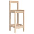 vidaXL Barové stoličky 2 ks 40x41,5x112 cm borovicový masív