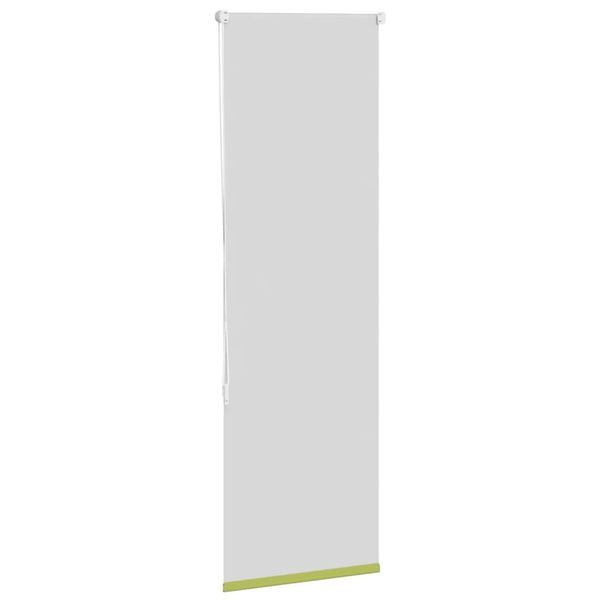 vidaXL Zatemňovacia roleta, listy, zelená 40x150 cm, šírka látky 35,7 cm, polyester