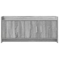 vidaXL TV skrinka 102 x 33 x 47 cm Sivý Sonoma Kompozitné drevo