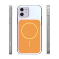 Puzdro Etteri Hidden Pearl pre iPhone 12 / 12 Pro 6,1'' oranžové