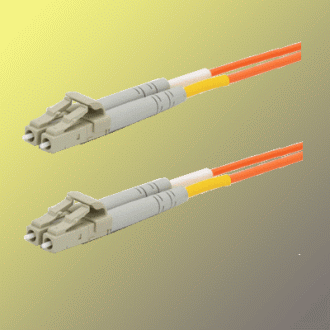 Optický patchkábel duplex LC-LC, 50/125 um MM, 10m, OM2