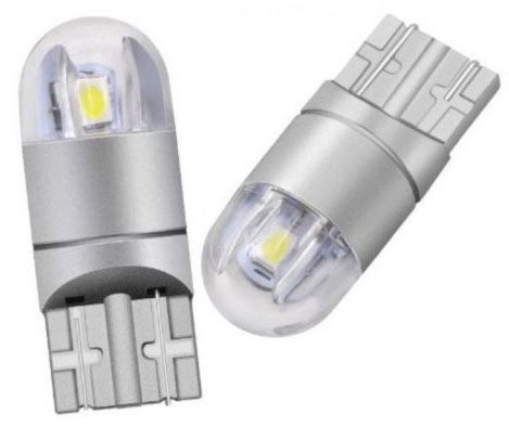 Žiarovka LED T10 12-24 V/1,5 W biela, 2x SMD3030