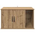 vidaXL Mačka Dom Dub artisan 85 x 55 x 50,5 cm Kompozitné drevo