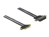Riser karta PCI Express x4 na x4 s fle