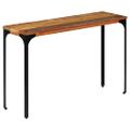 vidaXL Príručný stolík z recyklovaného dreva 120x35x76 cm