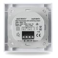 Homematic IP   Nástěnný termostat se senzorem vlhkosti a spínaným výstupem 24V – zápustná montáž  - HmIP-BWTH24