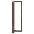 vidaXL Nohy barového stola v tvare T, 2 ks, čierne, 40x35x(110-111) cm, oceľové