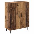 vidaXL Servírovacia skriňa Staré drevo 69,5 x 34 x 90 cm