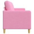 vidaXL Sofa s úložným priestorom Ružová 152 x 78 x 87 cm Polyester