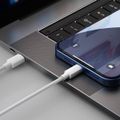 Baseus Simple Wisdom Súprava dátového kábla USB-C na Lightning PD 20W (2 ks/sada) 1,5 m biela