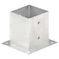 vidaXL Kotvy na stĺpiky 4 ks 121 mm galvanizovaný kov
