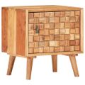 vidaXL Nočný stolík 42x35x45 cm akáciový masív