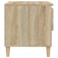 vidaXL Nočné stolíky 2 ks dub sonoma 50x46x50 spracované drevo