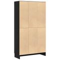 vidaXL Knižnica 4 úrovní 82,5 x 30,5 x 150 cm Kompozitné drevo
