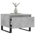 vidaXL Konferenčné stolíky 2 ks betónovosivé 50x46x35 cm kompoz. drevo