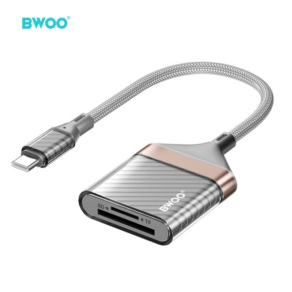BWOO Adaptér Type C na SD kartu / TF kartu BZ64