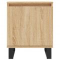 vidaXL Nočné skrinky 2 ks dub sonoma 40x30x50 cm kompozitné drevo