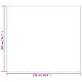 vidaXL Záťažová prikrývka s krytom šedá 200x230 cm 9 kg látka