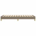 vidaXL Posteľný rám s boxspringom Taupe 80x200cm Látka