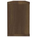 vidaXL Kockové police 6 ks hnedý dub 60x15x23 cm spracované drevo