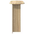 vidaXL Konzolový stôl Dub sonoma 100 x 39,5 x 75 cm Kompozitné drevo