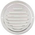 vidaXL Kryty vzduchových ventilátorov 4 ks Strieborná 100 mm