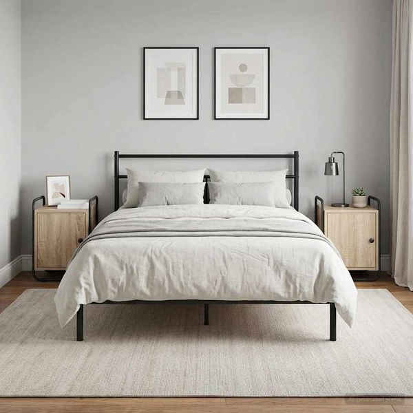 vidaXL Nočný stolík 2 ks Dub sonoma 35 x 36,5 x 50 cm Kompozitné drevo