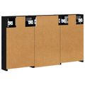 vidaXL Set kabinetov do kúpeľne 3 ks 90 x 10,5 x 50 cm