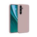 Etteri Silikónové puzdro pre Samsung Galaxy S25 svetloružové