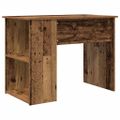 vidaXL Stôl Old Wood 100x55x75 cm Engineered Wood