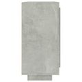 vidaXL Komoda betónová sivá 92x35x75 cm spracované drevo