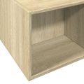 vidaXL Posteľný rám dub sonoma 135x190 cm kompozitné drevo