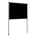 vidaXL Vonkajšia zatemňovacia roleta antracitová 150x270 cm