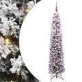 vidaXL Umelý vianočný stromček Zelená 180 cm PVC, oceľ a plast