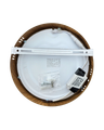 TR-154 LED panel 18W 1512lm 4200K dekor drevo - kruhový prisadený Trixline