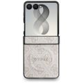 Guess HC Magnetic 4G PU CLASSIC puzdro pre Samsung Galaxy Z Flip 8 ružová