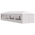vidaXL Záhradný stan 3x12 m, biely