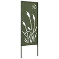 vidaXL Záhradná clona na súkromie Rezací Olivovo zelená 50 x 140 cm