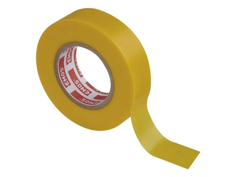 Páska izolačná PVC 19mm/20m žltá EMOS 1ks