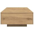 vidaXL Konferenčný stolík dub artisan 90x60x31 cm kompozitné drevo