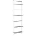 vidaXL Regál na knihy 6 úrovní 60 x 24 x 203 cm Kompozitné drevo