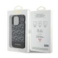 Guess Case for iPhone 14 Pro Max 6.7" GUHMP15XHGCFSEK Black HC MAGSAFE GCUBE PU STRIPE