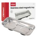 Magnetická miska z nehrdzavejúcej ocele 150x65x27mm AMIO-04917